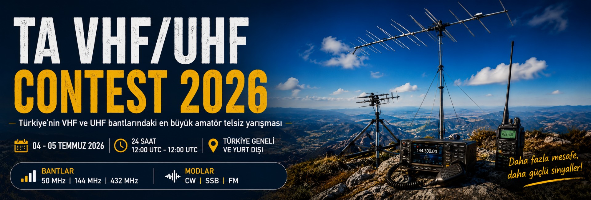 TRAC TA VHF / UHF CONTEST 2026