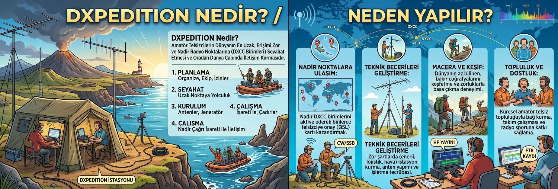 DxPedition Nedir, Neden yapılır?
